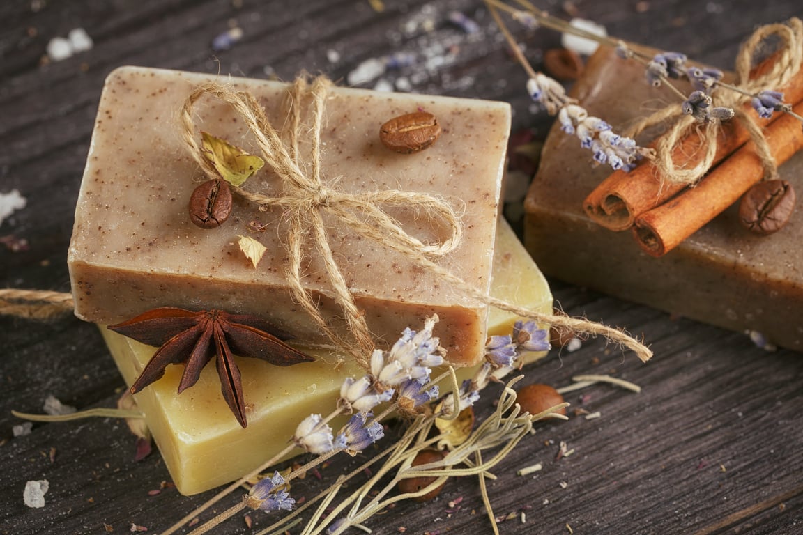 Natural handmade soaps